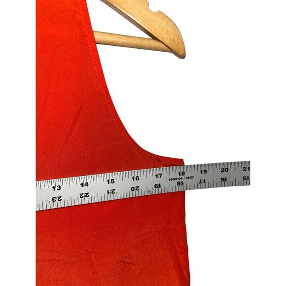 Joie Silk Women's Blouse Size XS Sleeveless Aruna Top Split V-Neck High Low Hem - Picture 5 of 7